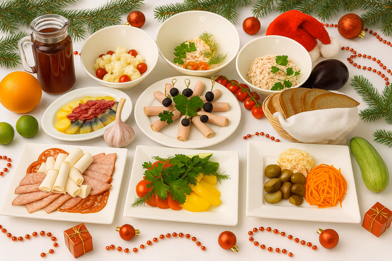 Новогоднее меню Макси